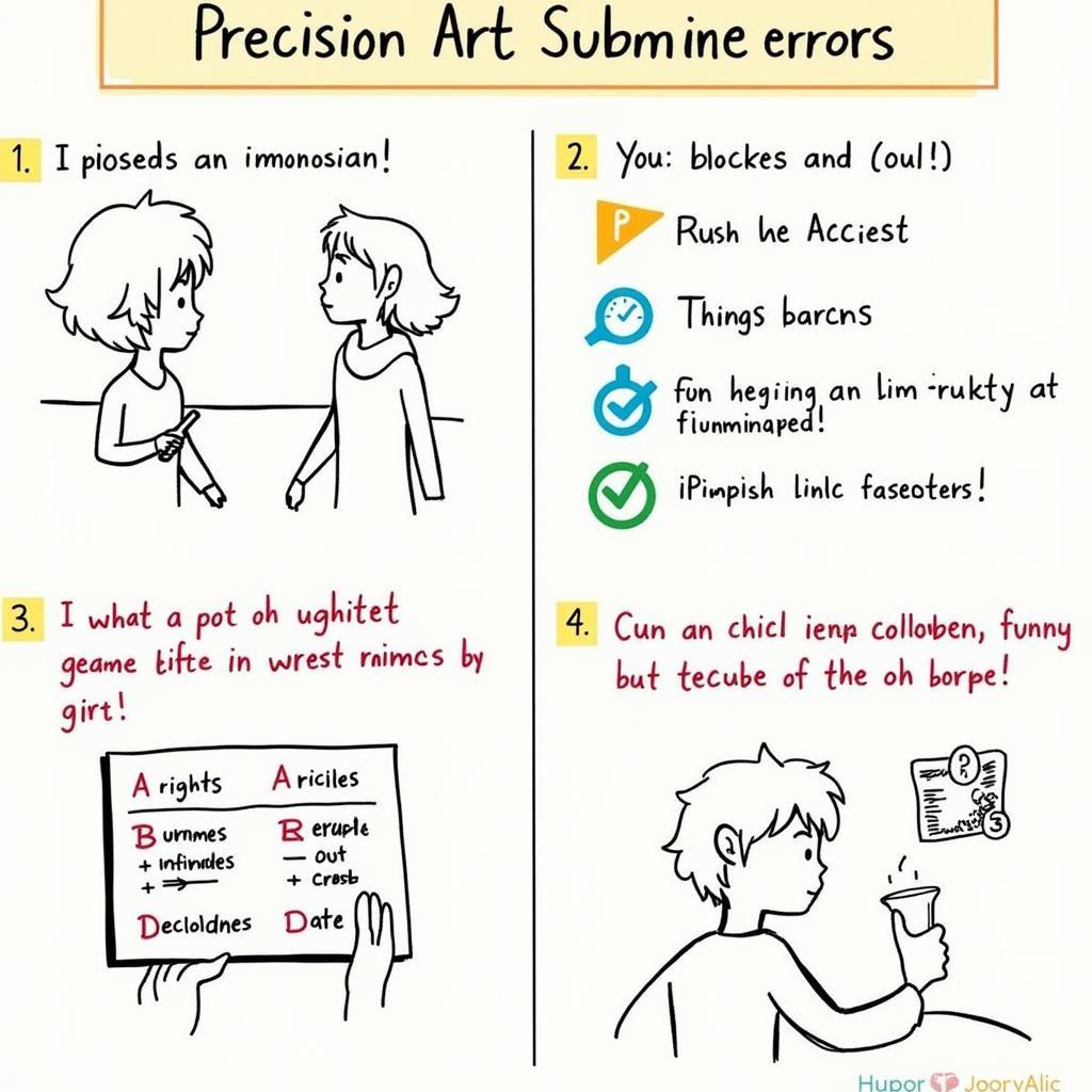 Common Mistakes in Precision Art Challenges