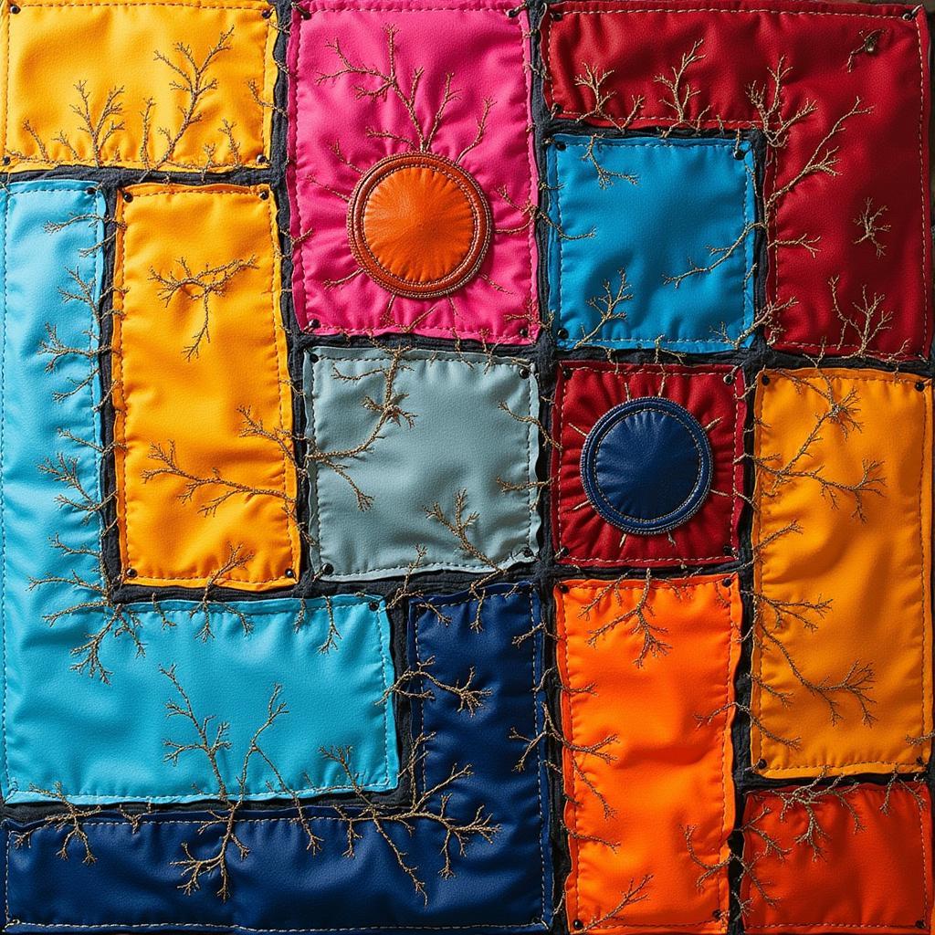 Contemporary Quilted Art: Abstract Design