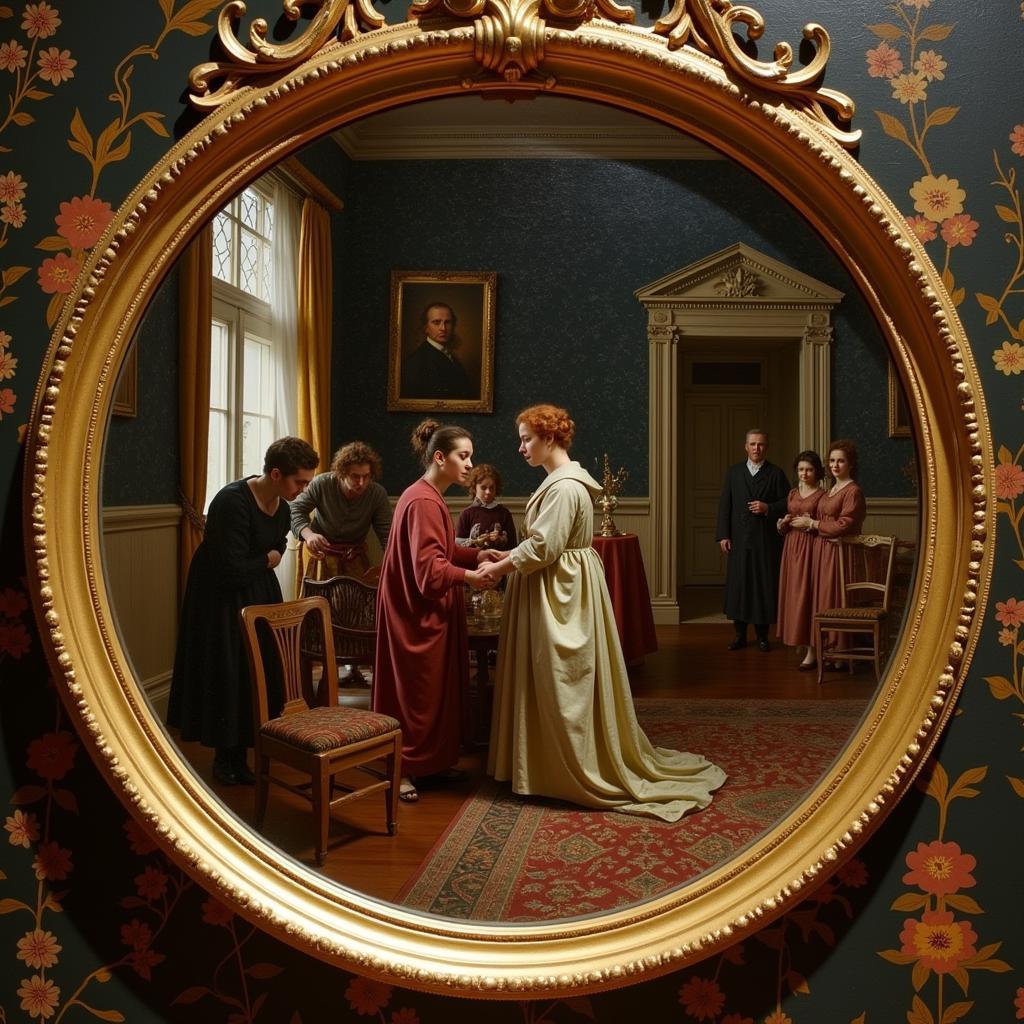 Convex Mirror in Renaissance Painting