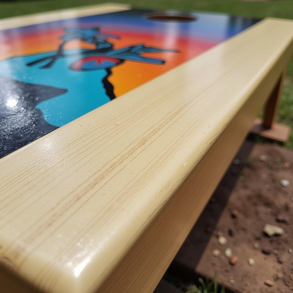 Sealed and Protected Corn Hole Boards