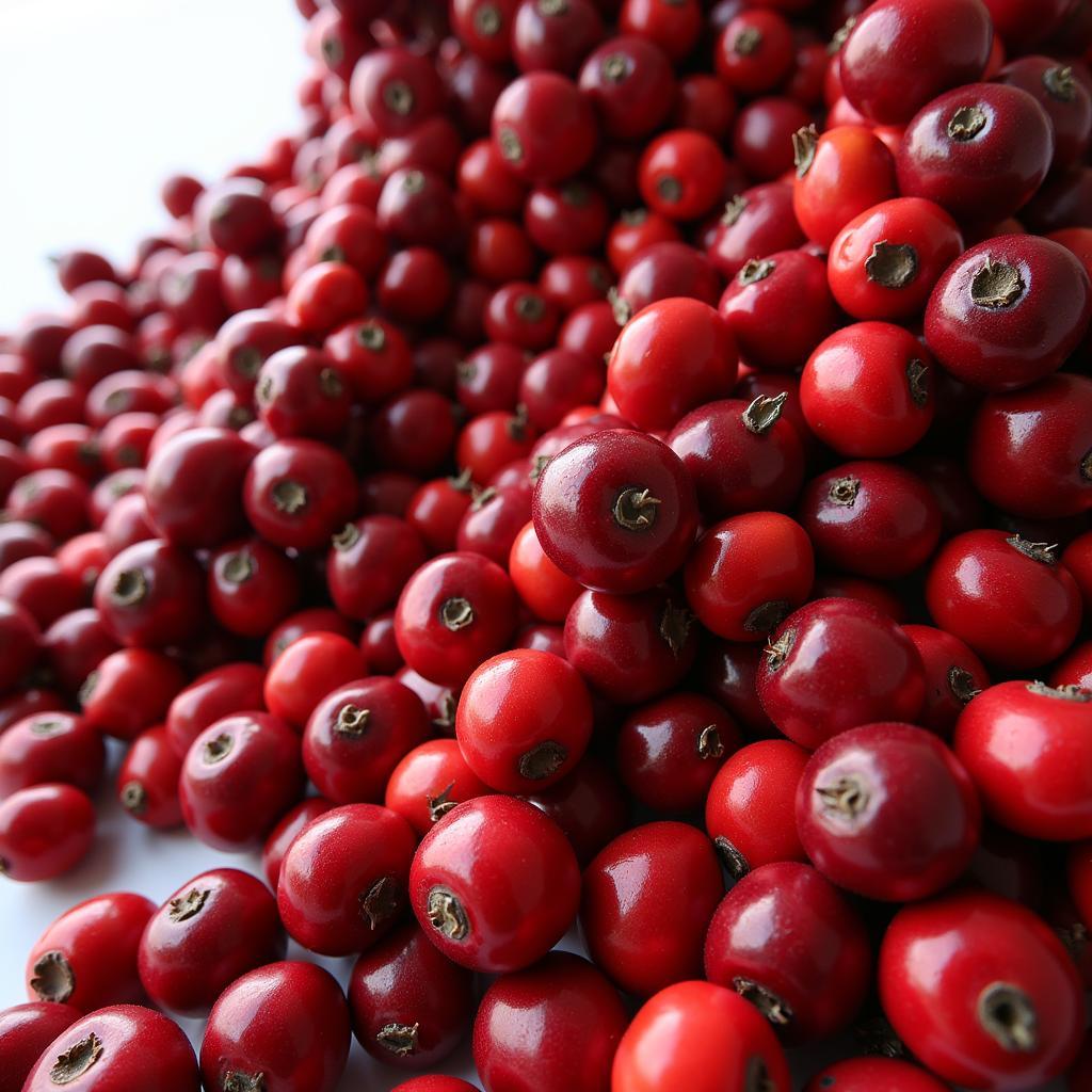 Modern Cranberry Sculpture