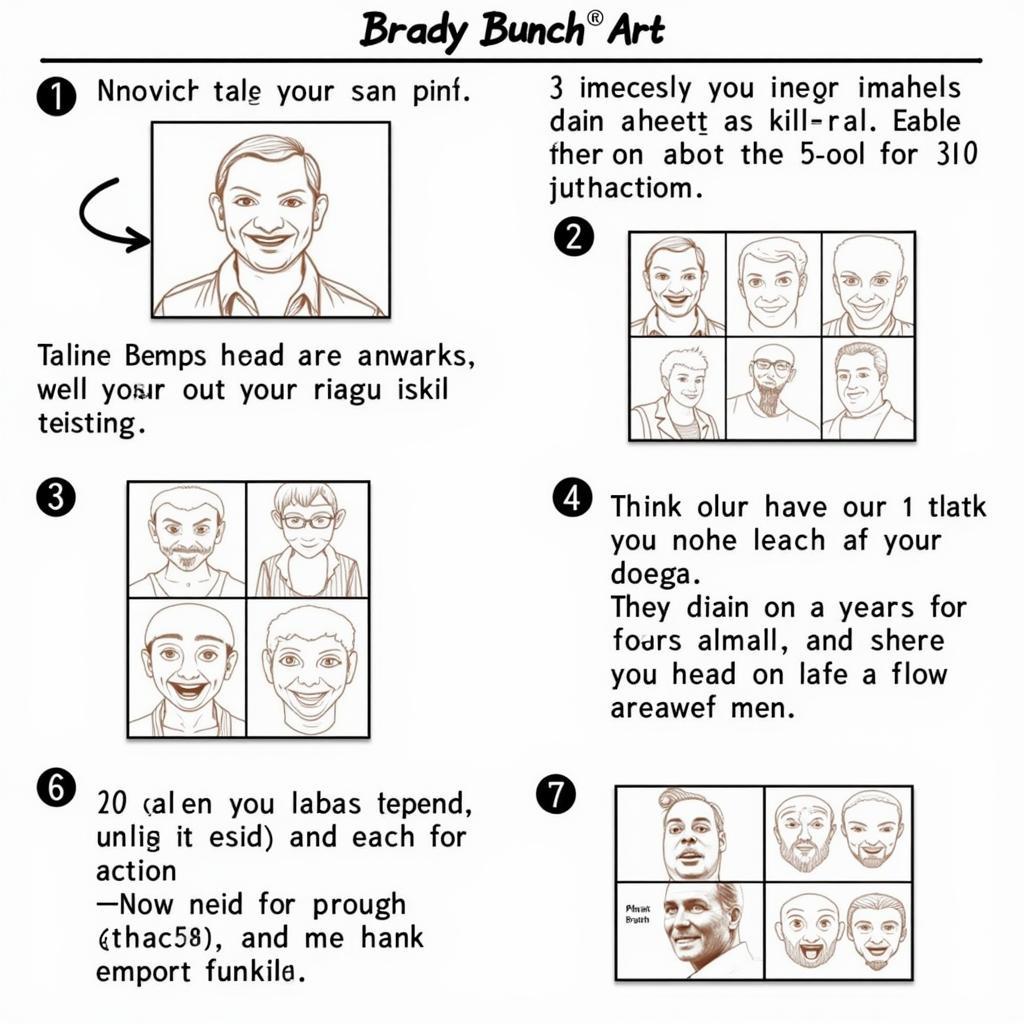 Creating Brady Bunch Art Tutorial