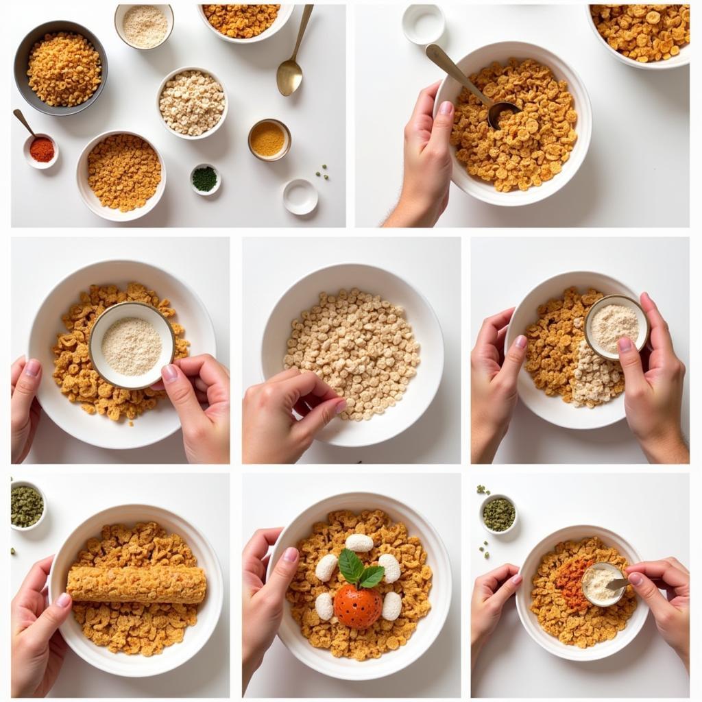 Step-by-Step Guide on How to Create Cereal Art Using Common Breakfast Cereals