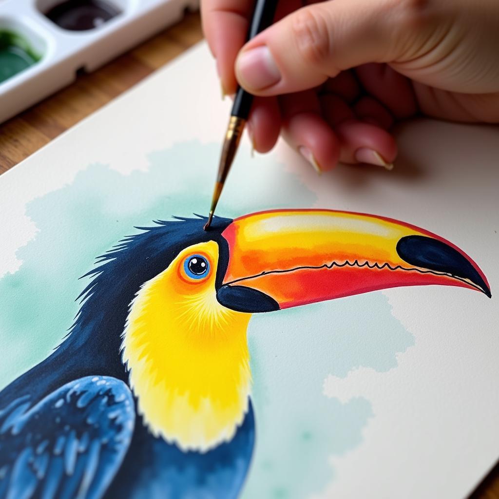 Creating Critter Art with Watercolors