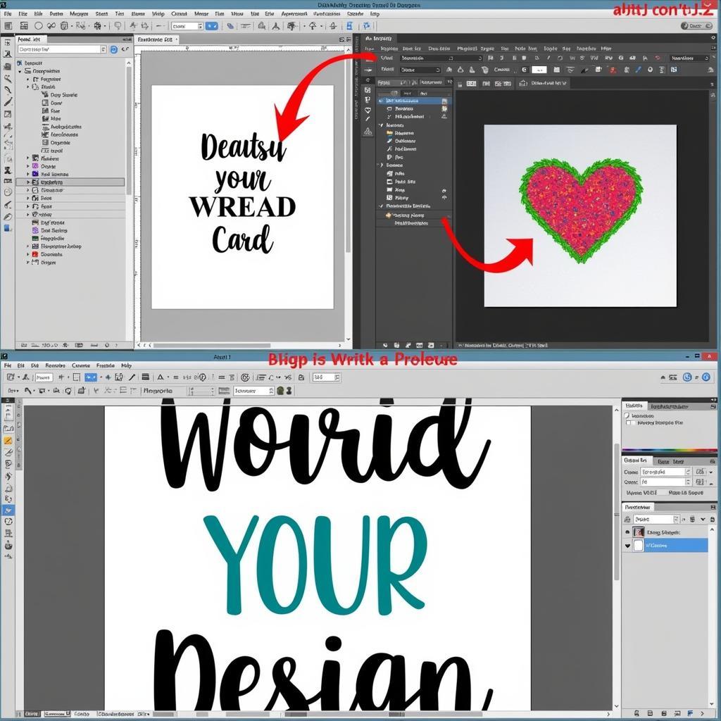 Creating Digital Word Art with Software