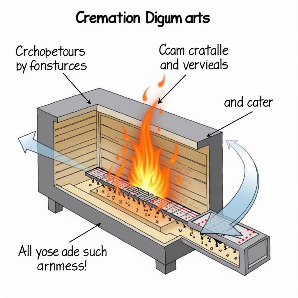 Cremation Process and Chemical Reactions