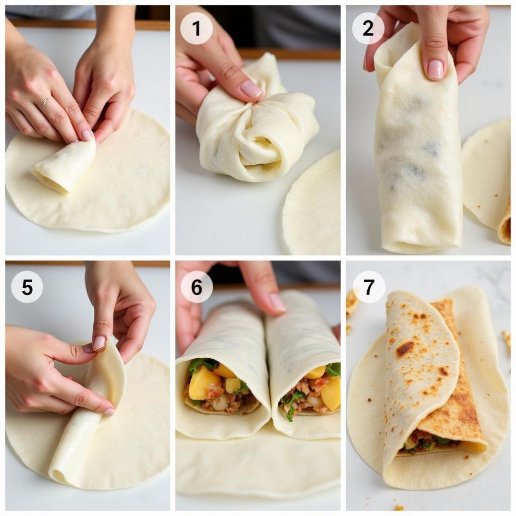 Culinary Wrapping Examples