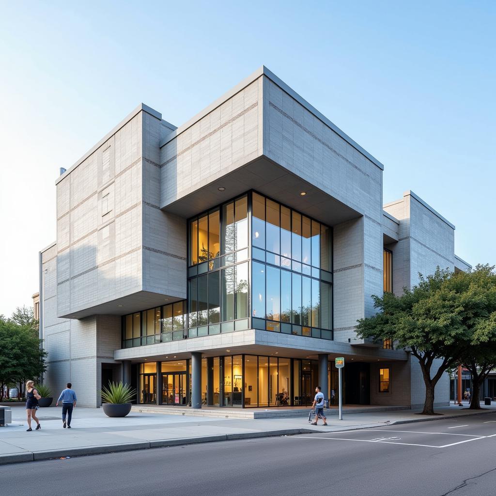 Dallas Museum of Art Exterior at 1717 Arts Plaza