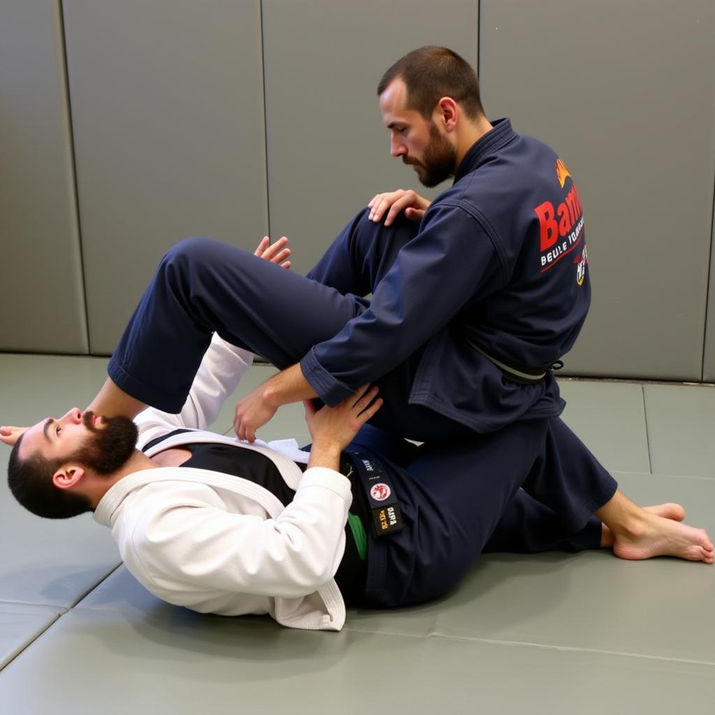 Sambo Takedown Technique Demonstration