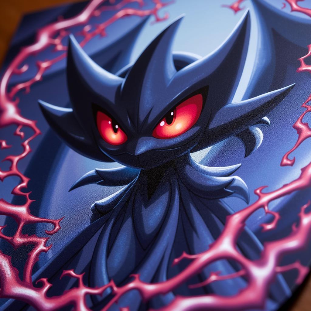 Darkrai GX Full Art Card Close-Up