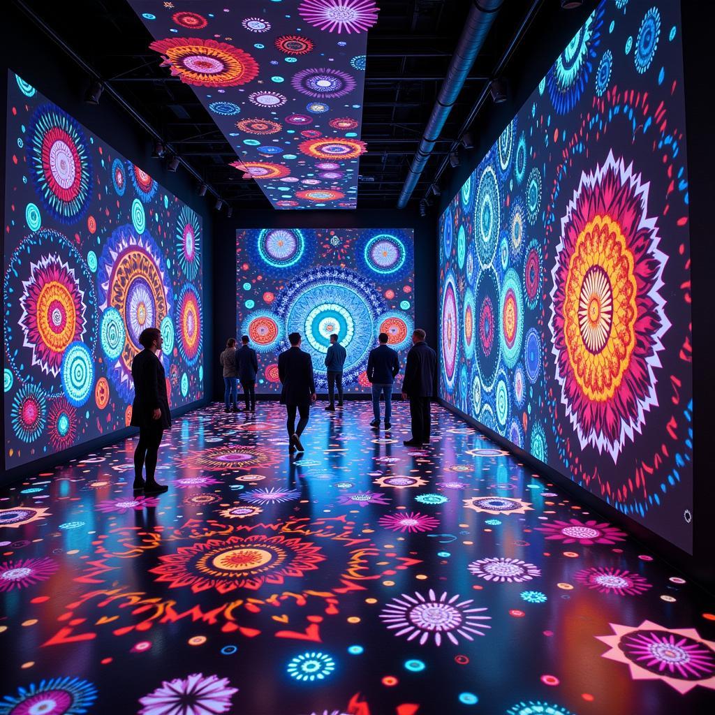 Dave Samuelson's Immersive Digital Art Installation