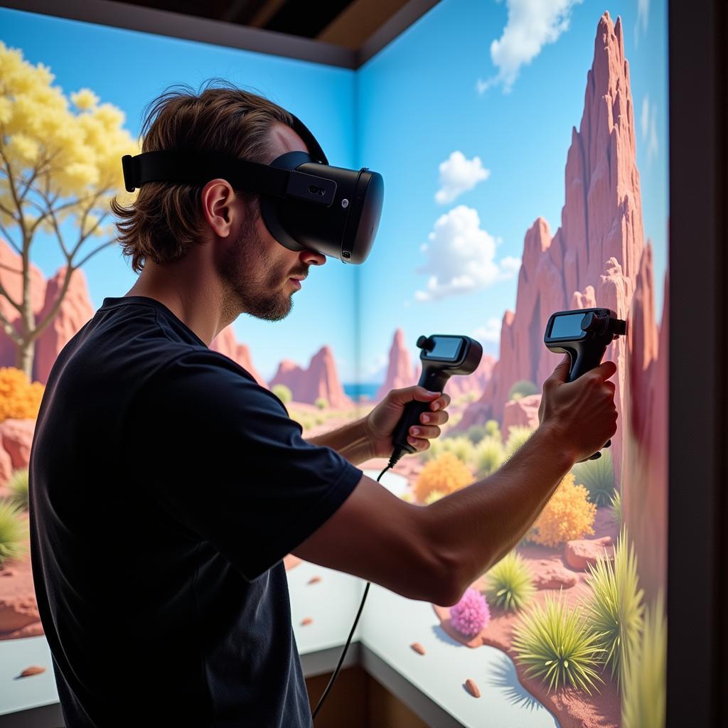 Dave Samuelson Exploring Virtual Reality Artwork