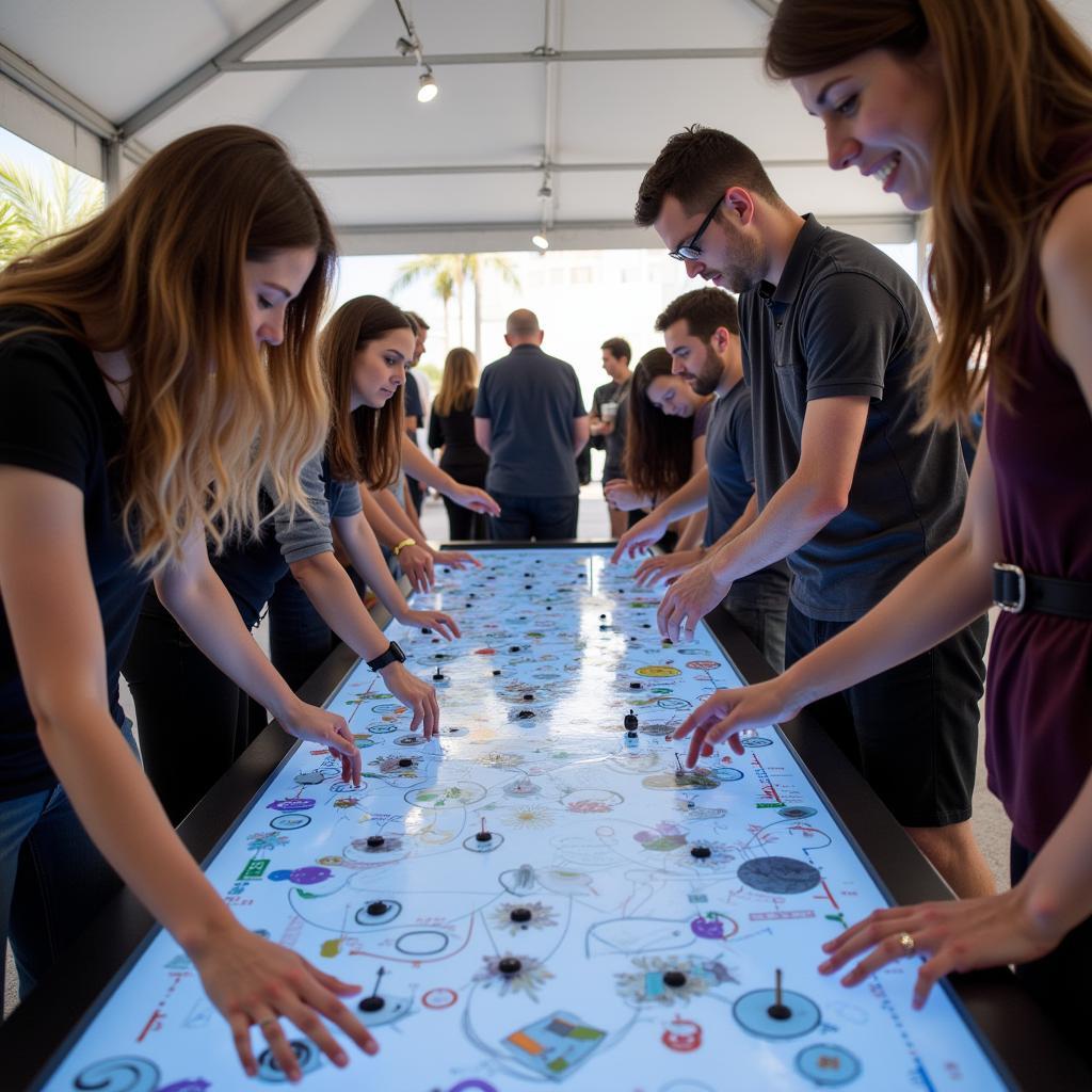 Daytona One Art Festival Interactive Installation