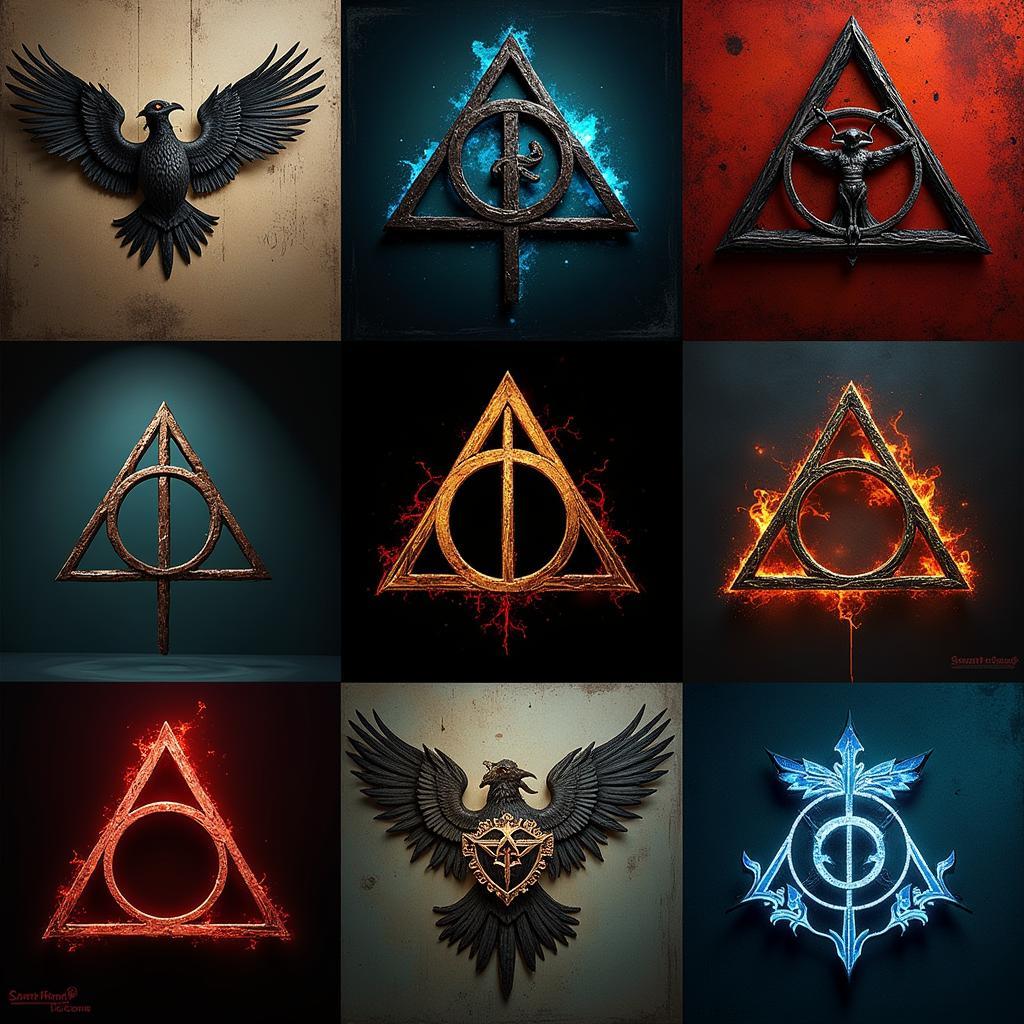 Examples of Stunning Deathly Hallows Digital Art