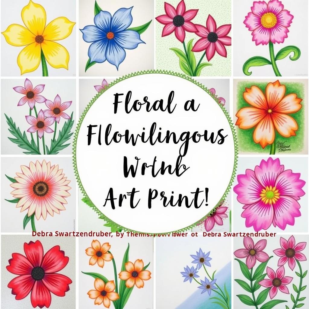 Debra Swartzendruber Floral Art Prints Collection