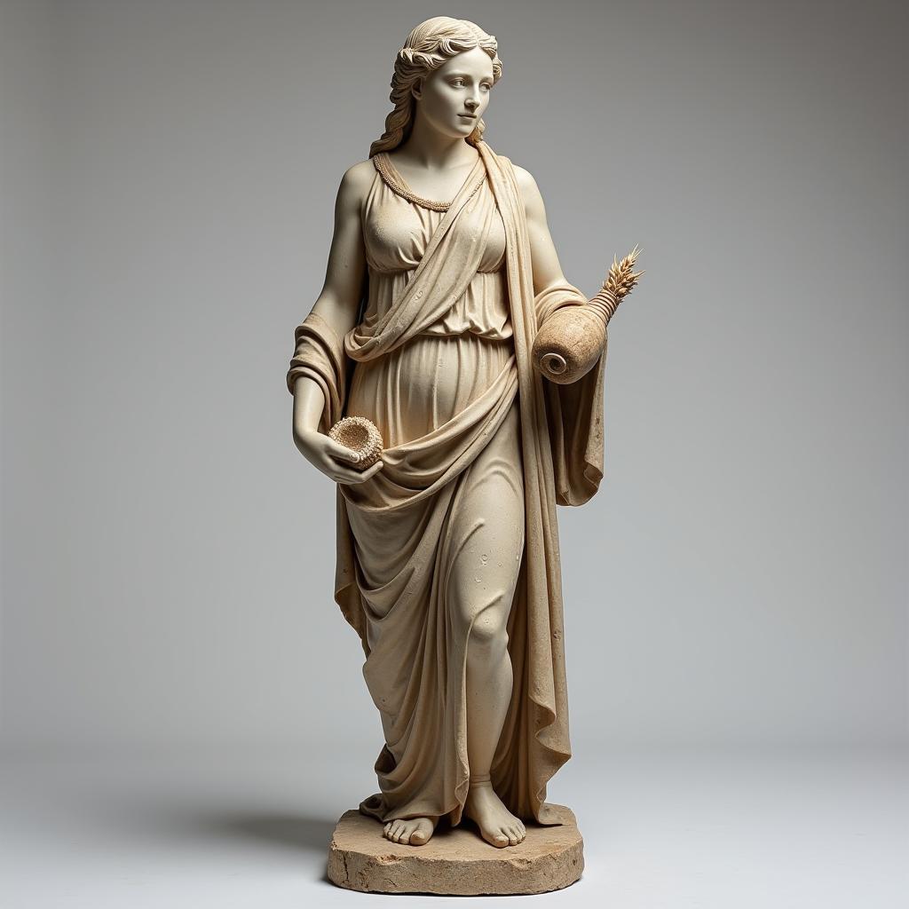 Ancient Greek Sculpture of Demeter