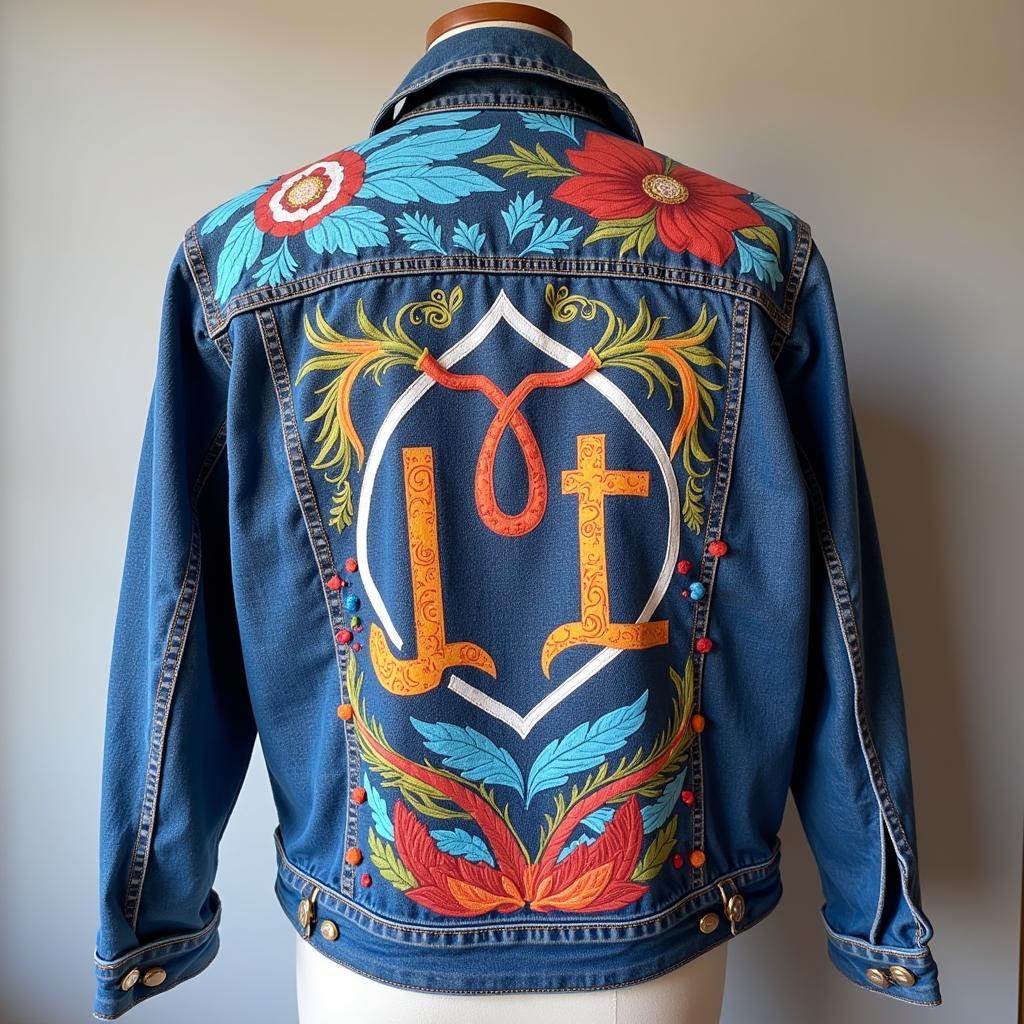 Customized Denim Jacket Art