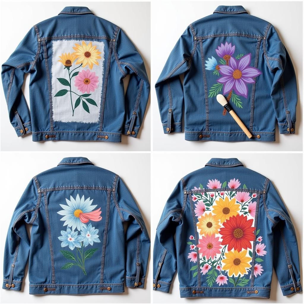 Exploring Different Denim Jacket Painting Techniques