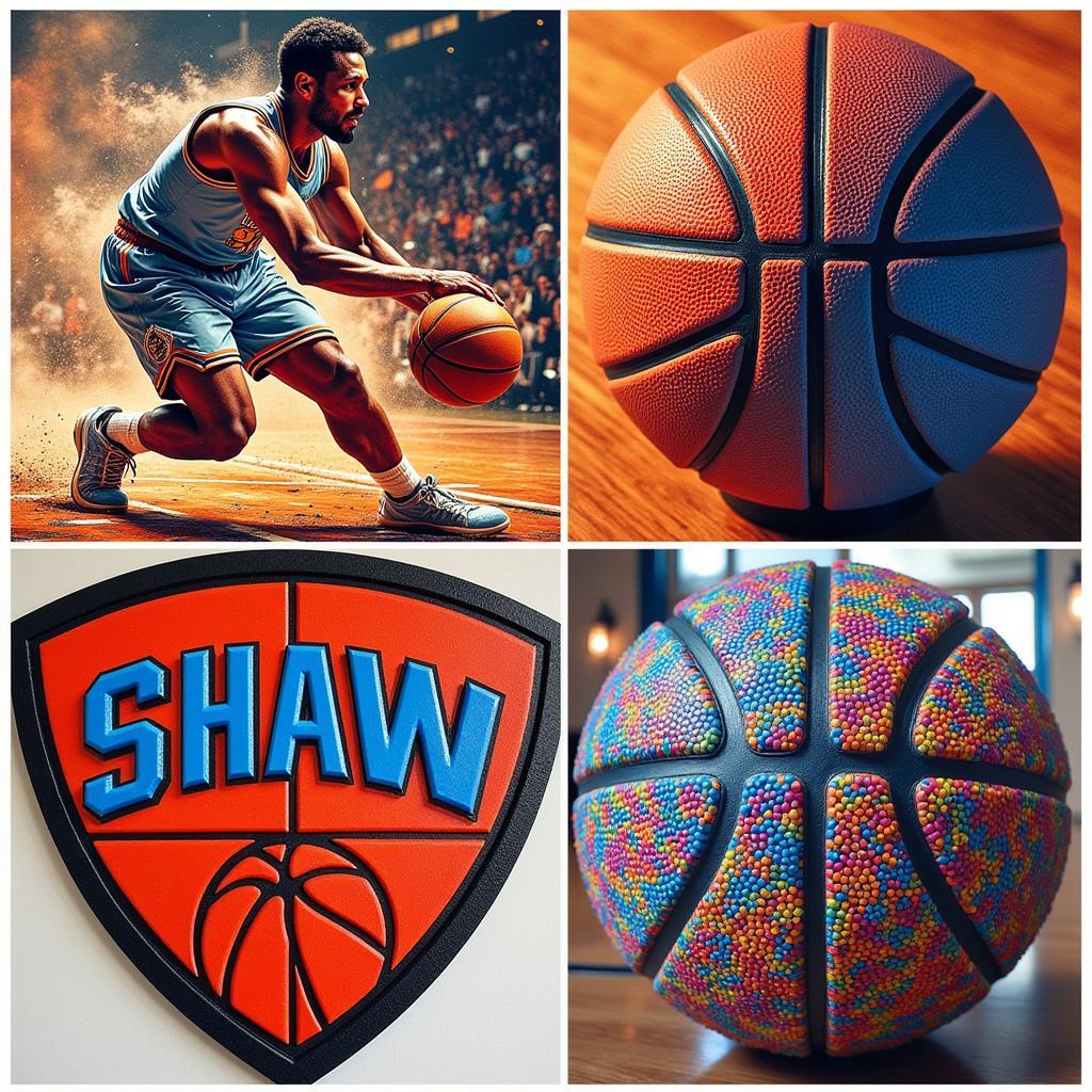 Variety of Diamond Art Basketball Designs