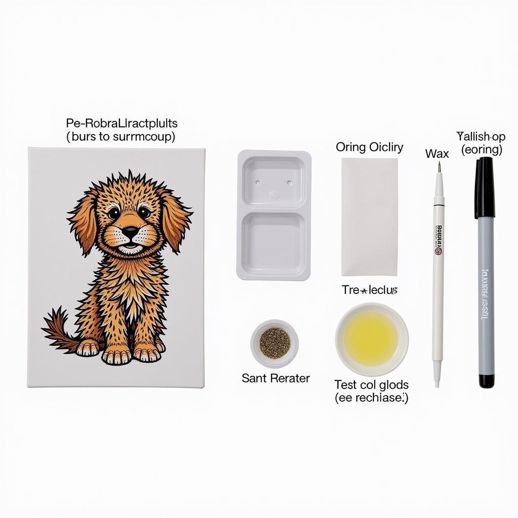 Diamond Art Kit Contents