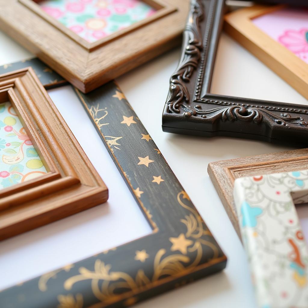 Different Frames for Kids Art: Variety of Styles and Materials