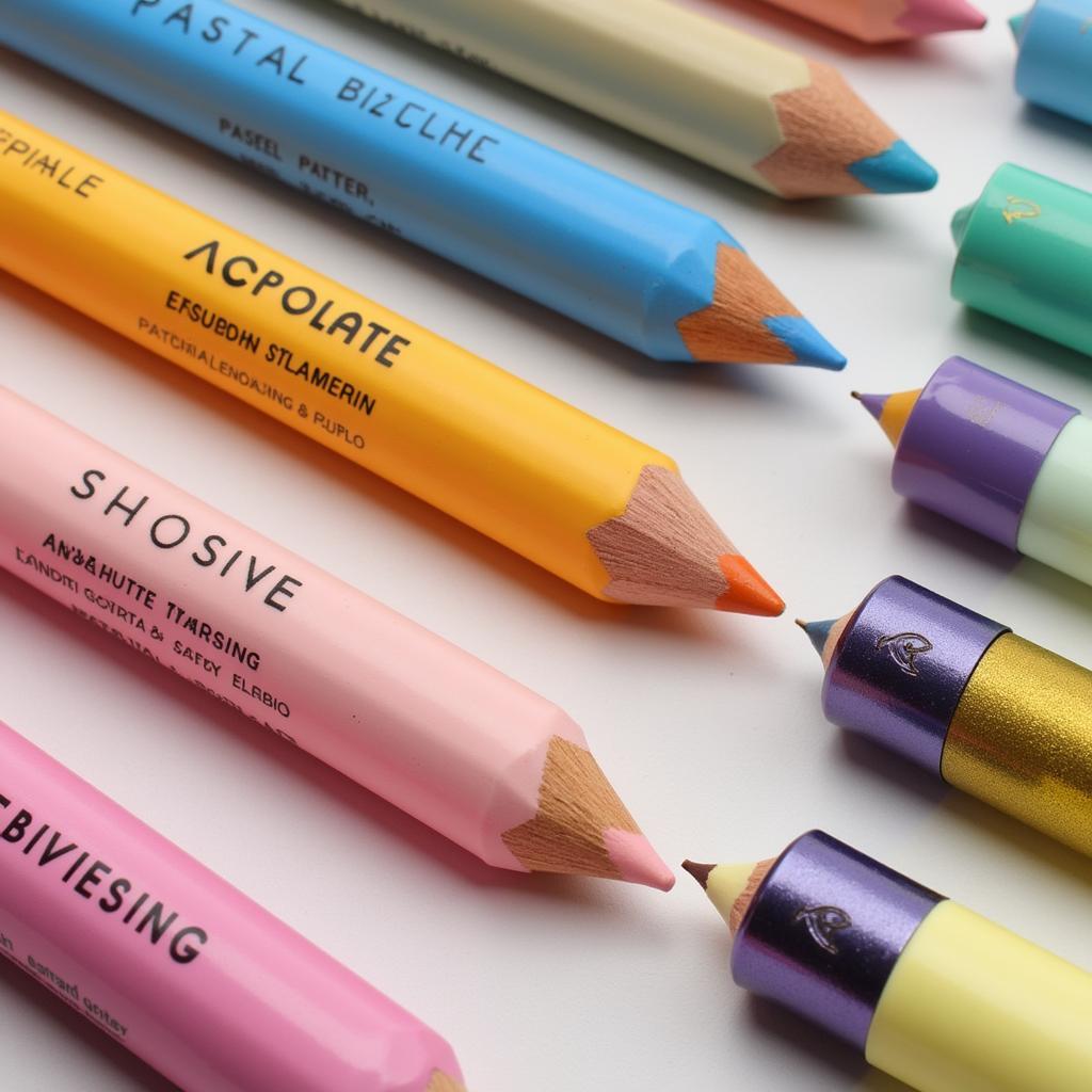 Different Pastel Pencil Brands and Types