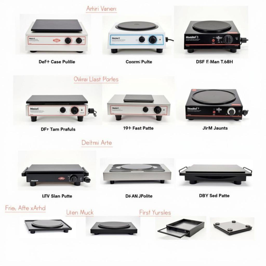 Various Sizes of Encaustic Hot Plates Available