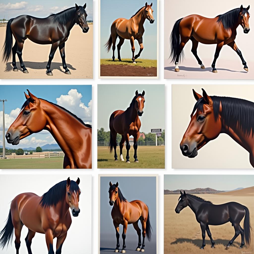 Different Styles in Horse Painting