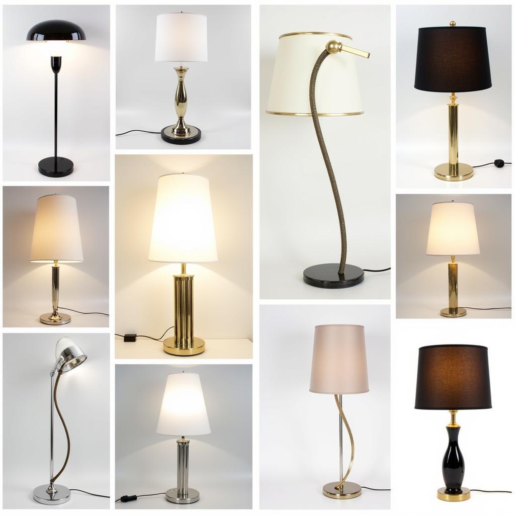 Different Styles of Art Deco Torchiere Table Lamps