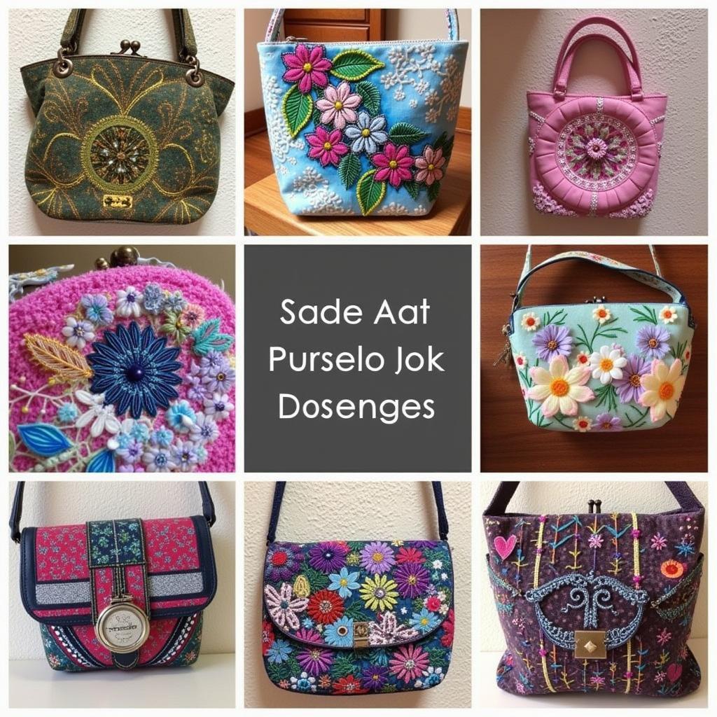 Different Techniques for Purse Art