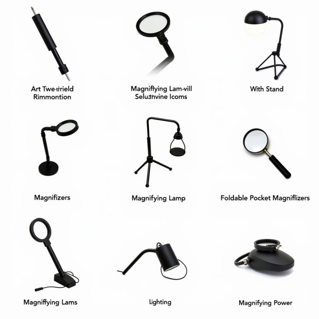 Different Types of Art Magnifying Glasses