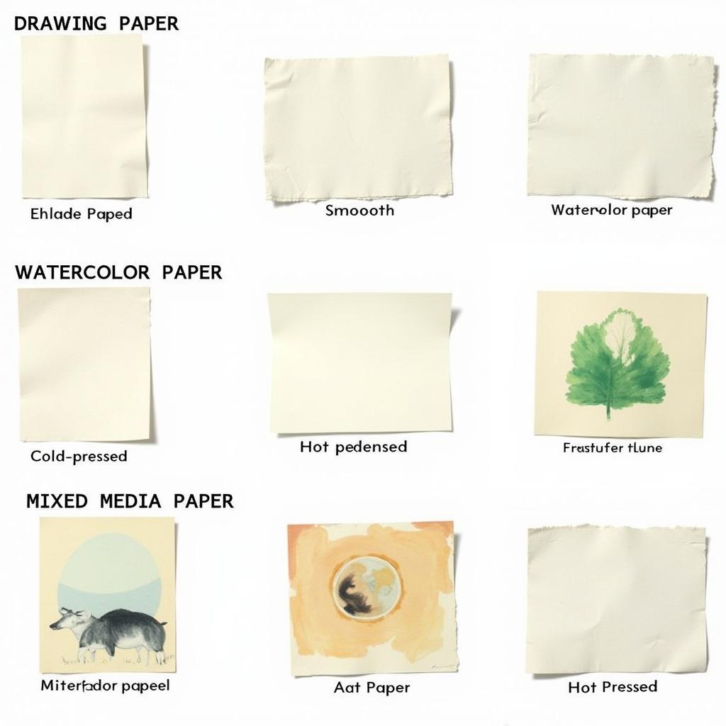 Different Types of Art Paper