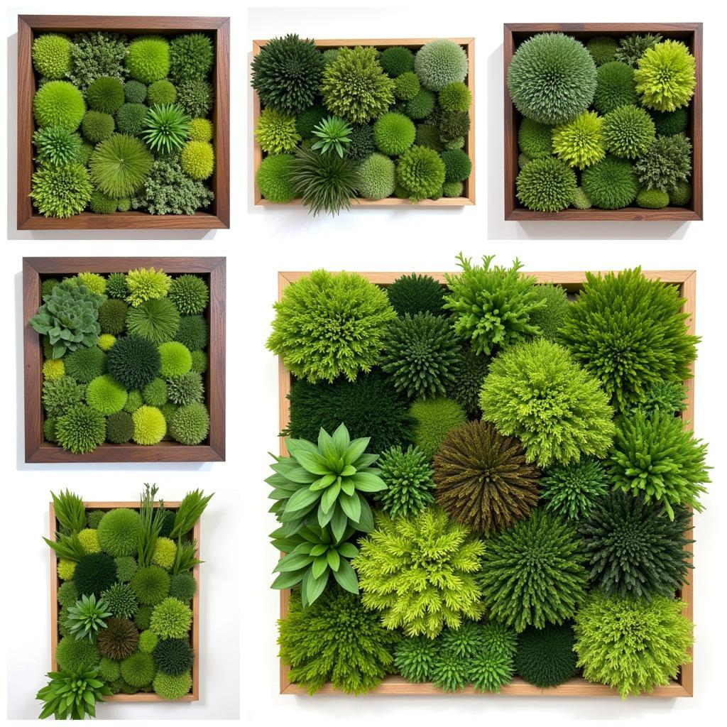 Different Types of Real Moss Wall Art