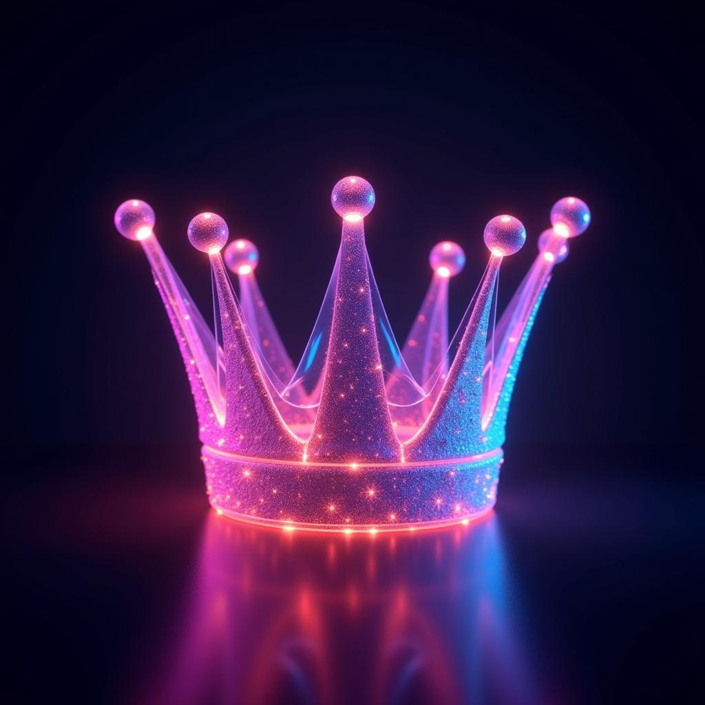 Abstract Digital Crown Art