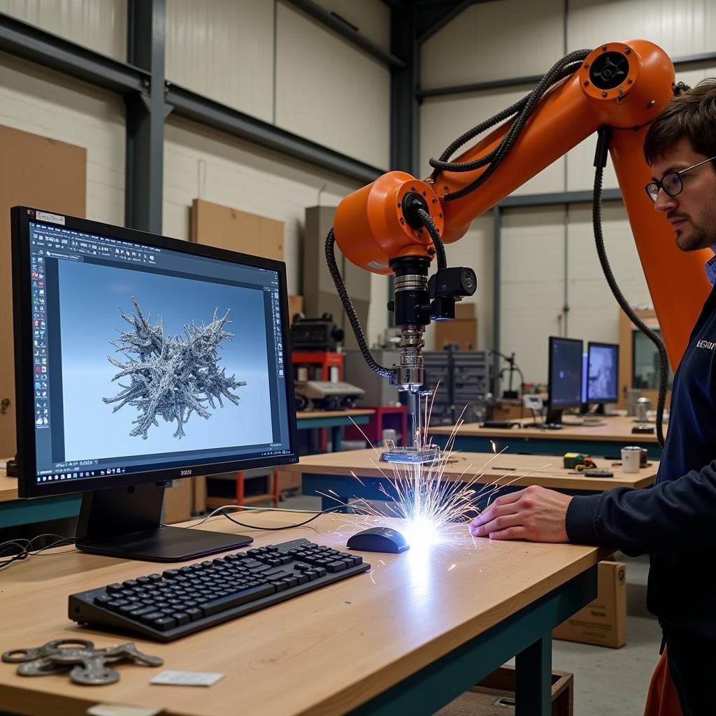 Digital Fabrication of Arizona Freeway Sculpture