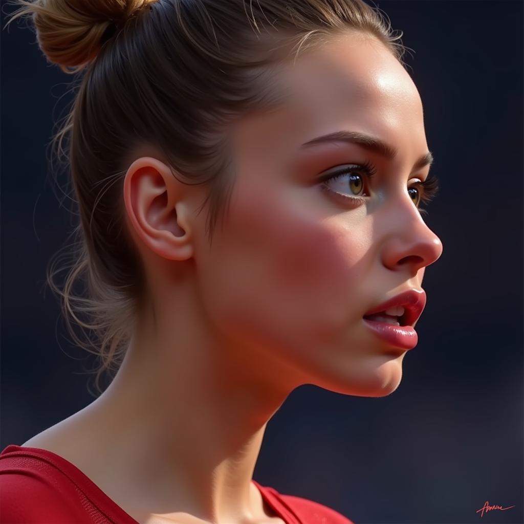 Capturing Emotion in Digital Gymnastics Art