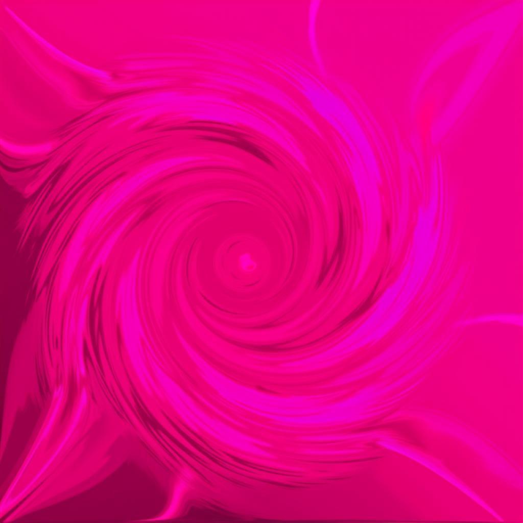 Digital Hot Pink Abstract Art: A Vibrant Explosion of Color