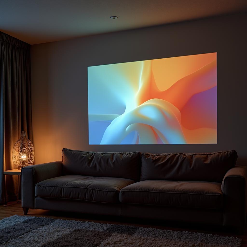 Digital Layered Wall Art Projection