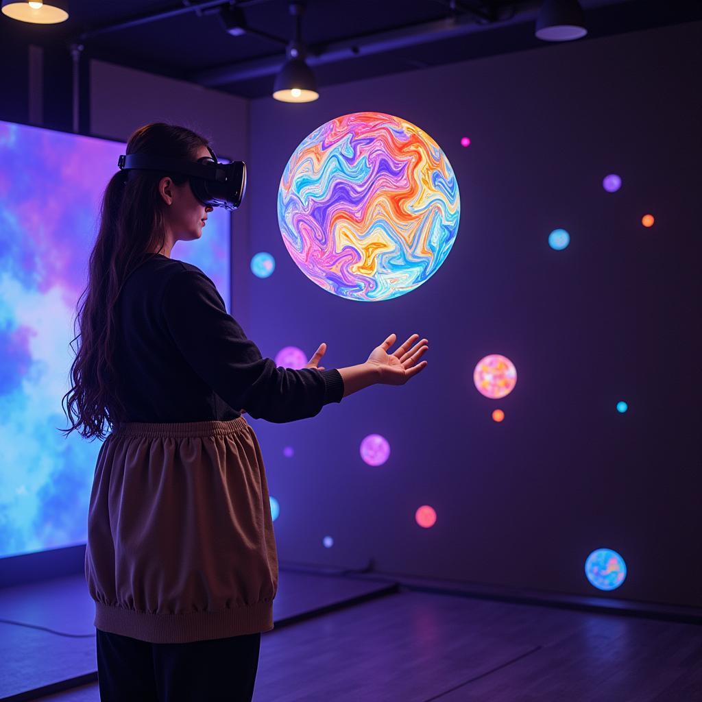 Exploring a Digital Playable Art Ball in Virtual Reality