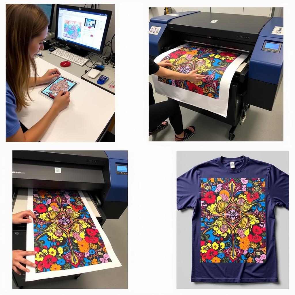 Digital Printing Techniques for Art Apparel