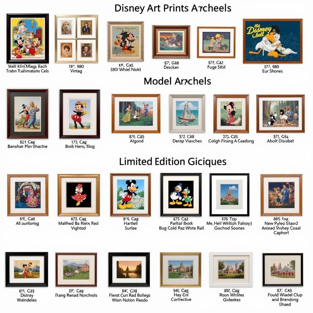 Disney Art Print Styles: Classic to Contemporary