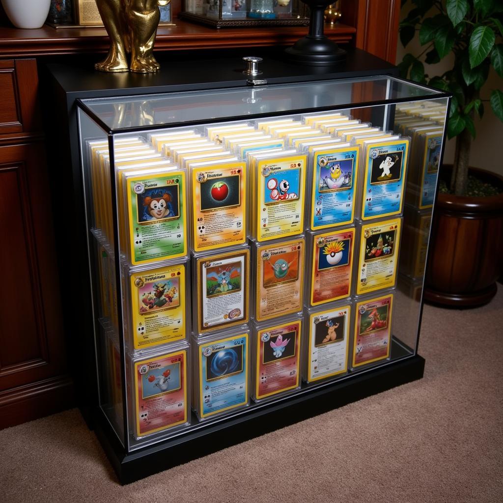 Display Case for Pokémon Cards