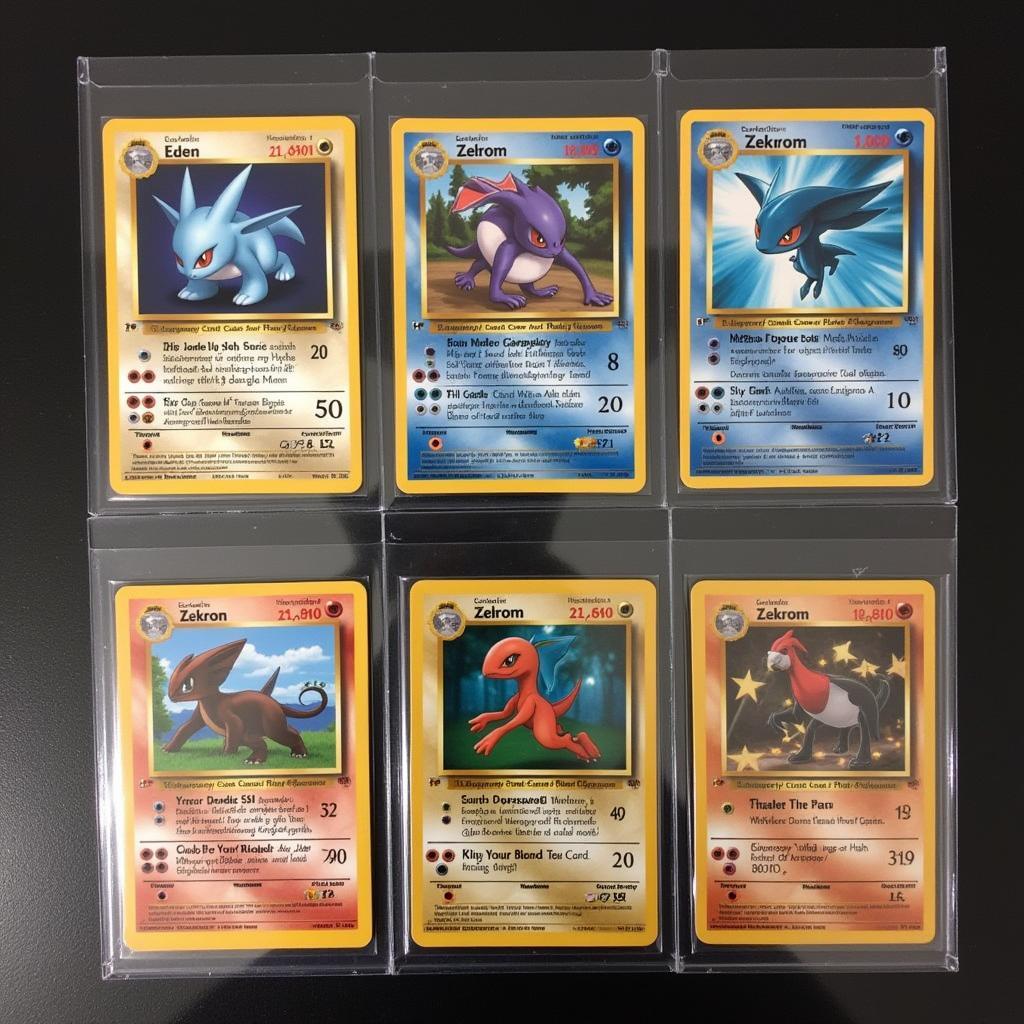 Displaying and Protecting Zekrom Full Art Holo Collection