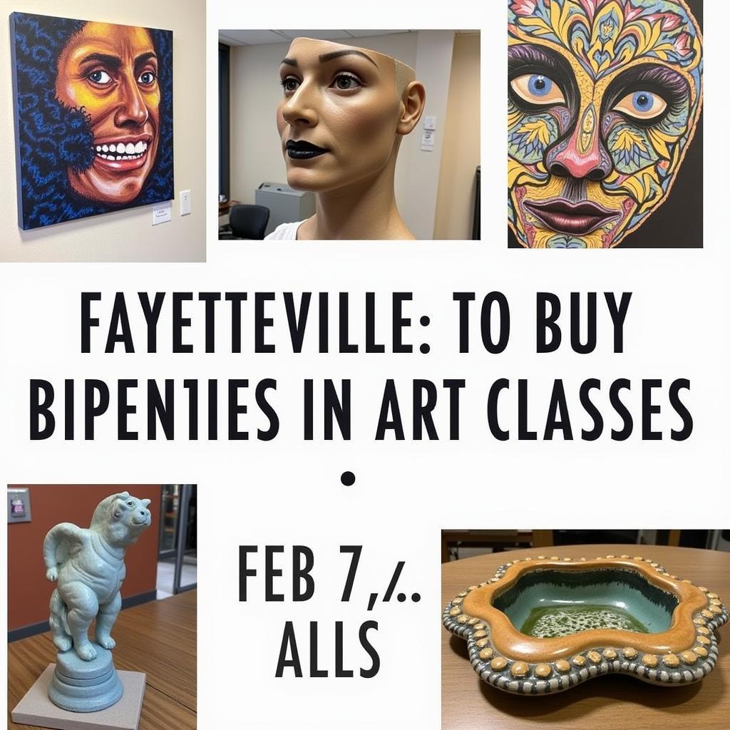 Diverse Art Mediums Available in Fayetteville AR