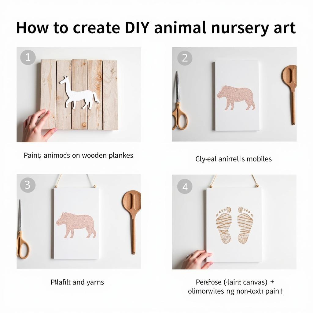 DIY Animal Nursery Art Projects for a Personalized Touch