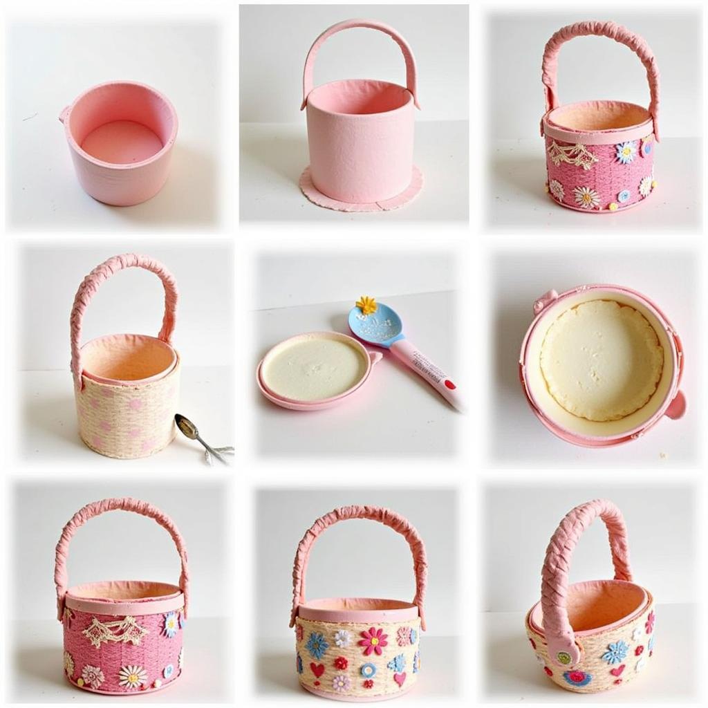 DIY Easter Basket Tutorial Step-by-Step