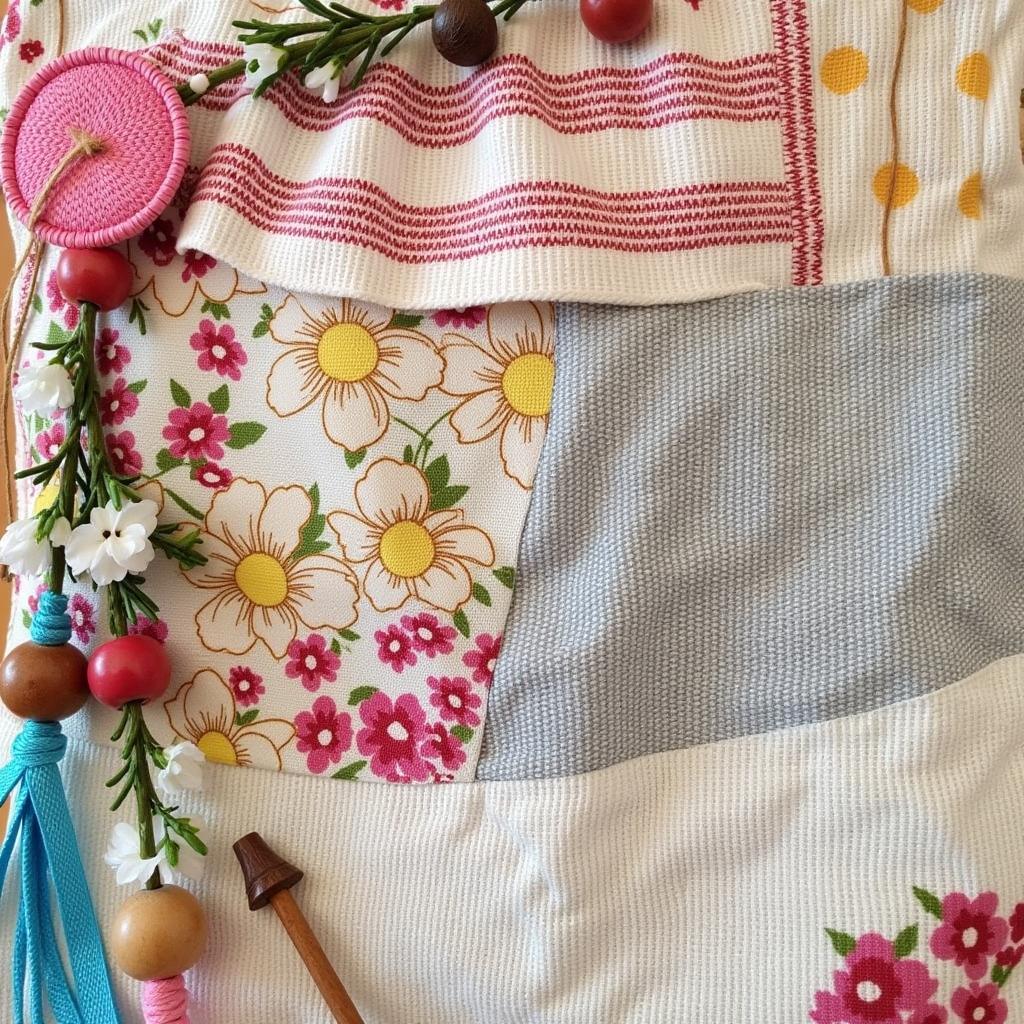 DIY Fabric Wall Hanging for Unique Nursery Decor