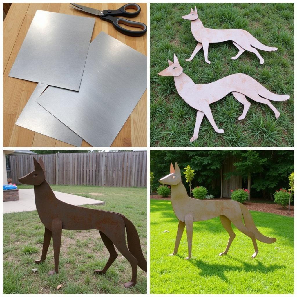 DIY Metal Coyote Yard Art Projects: Step-by-Step Guide and Inspiration