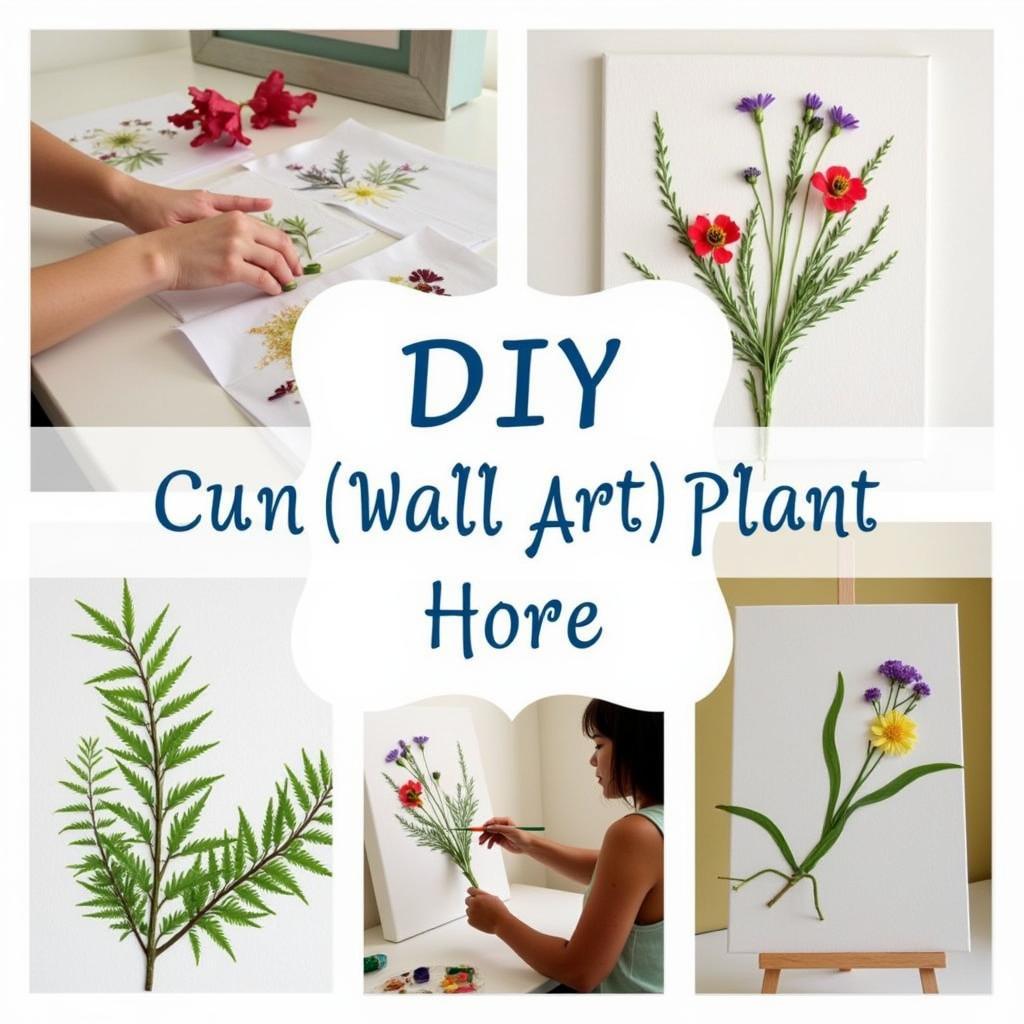 DIY Wall Art Plant Projects: Creative Ideas for a Unique Touch