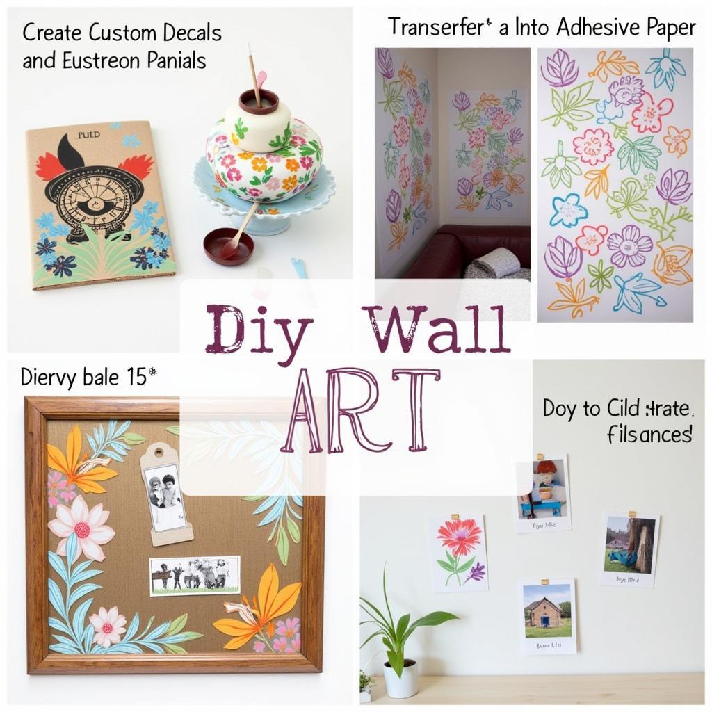 DIY Wall Stick Art Ideas